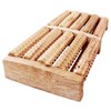 Wooden Foot Feet Roller Wood Care Massage Reflexology Relax Relief