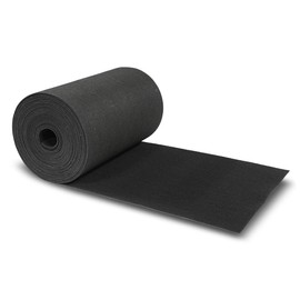 G-PLUS 18" x 50ft Boat Trailer Bunk Carpet, Outdoor Ribbed Marine Bunk Carpet Fit for Boat Trailer Runners Black