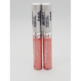Wet n Wild MegaSlicks Lip Gloss - 566 STRAWBERRY ICE (Silver Cap) QTY:2.