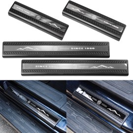 AUFER Door Sill Guards Edge Entry Guards Protectors for Ford Bronco 4 Door 2021-2025