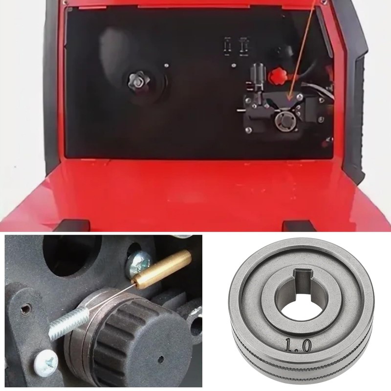 YINETTECH Pack of 2 30 mm Wire Machine Feed Drive