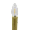 Creative Hobbies LED Replacement Light Bulbs for Electric Candle Lamps,