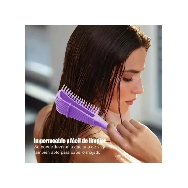 Aleart Cepillo Para Cabello Desenredar El Cabello Rizado Mujeres