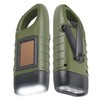 LED Portable Flashlight Multifunction Solar Charging Manual Power Generation Torch