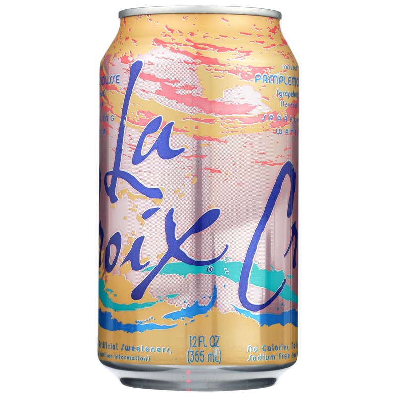 La Croix Sparkling Water, Grapefruit ,12 fl oz, Single can,