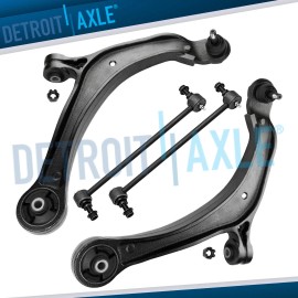 Detroit Axle Front Lower Control Arms w/Ball Joint Sway Bar Links for 2011-2017 Honda Odyssey