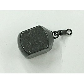 Pack of 10 x Square Rotatable Weights for Fishing Sizes 71 - Carp / Freshwater Fishing