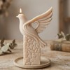 Bird Candle Mold Dove of Peace Pillar Candle Silicone Molds
