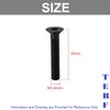 TERF® M4 X 20mm Hex Socket Countersunk Black Machine Screw