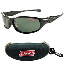 Coleman Coleman Polarized Sunglasses Co3033-3 (with Hard Case for Coleman) (Green), green