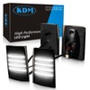 KDM Smoked Lens LED Front Bumper Corner Side Marker Light