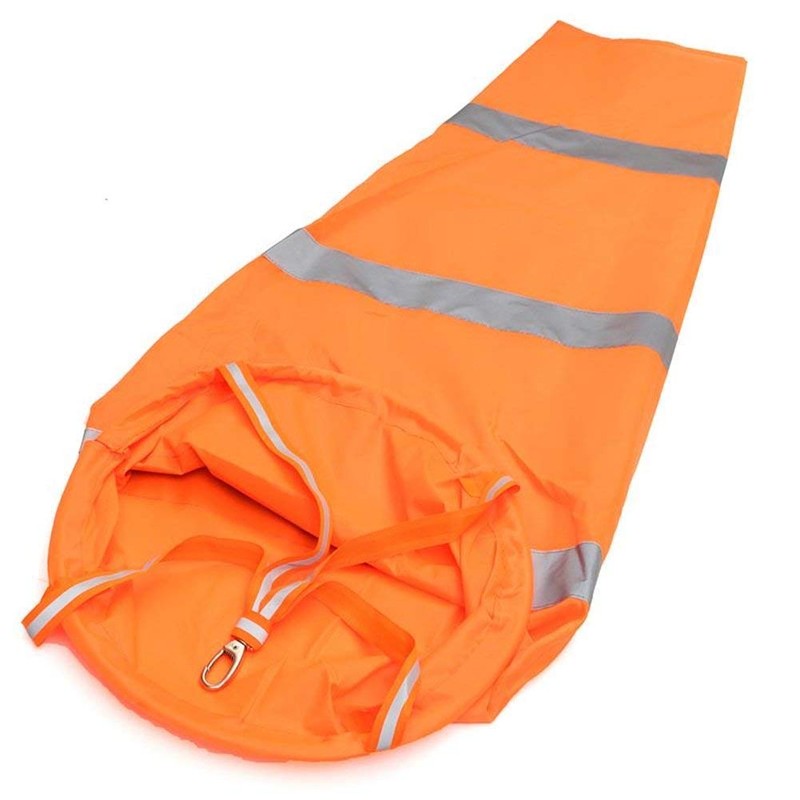 Originalidad 60 Inches Airport Windsock Rip-Stop Outdoor Rainbow Wind Measurement