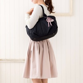 RucaRuca Luxe 2-Way Mother's Bag, Medium, Black