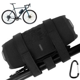 Portable holder for wireless Bluetooth speaker, adjustable strap attachment, compatible with JBL Charge 5, JBL Flip 6, JBL Charge 6, for bicycles and golf carts