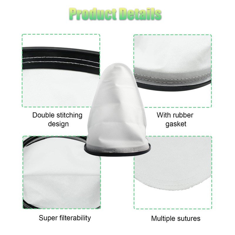 2KE2105000 Vacuum HEPA Filter Bag Liner for Hoover C2401,C2401010,Fit Royal