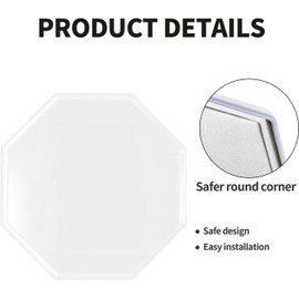 HALT (Stop) German Metal Tin Sign for Home Outdoor Yard 12 x 12 Inch Octagon Shaped Aluminum Signs,Weather/Fade Resistant