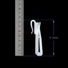 [Yunlinhui] Curtain Hooks 30 Pcs Adjuster Hooks 30 Pieces Inspected