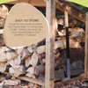 KABIN Fire Tong Log Grabber – Extra Long Firewood Claw