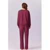 PINSPARK Sweat Suit For Women 2 Piece Set Fall Crewneck