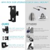 4-Pack Snowboard Wall Mount Clips for Stylish Display