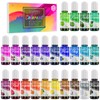 EPOXY UV RESIN PIGMENT - 24 Colours, Concentrated Epoxy Colourant