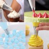 Tumtanm 1A Nozzle Large Teardrop Flower Icing Nozzle, Large Seamless