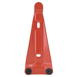 Wall Bracket Made of Red Steel - Delta Holder - Very Stable for Fire Extinguishers up to 12 kg