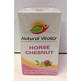 Unbranded HORSE CHESNUT CAPSULES 500MG CAPSULES 50 CAPSULAS CASTAÑO DE INDIAS HECHO MEXICO