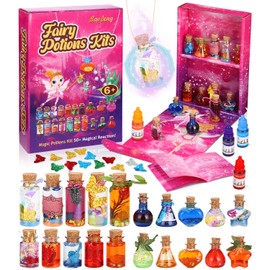 Ixydor Creative Gift for Girls, Magic Potion Set Children 20 Bottles, DIY Magic Potion Craft Set, Christmas Birthday Gifts for Girls Creative Craft Toy Age 6 7 8 9 10+