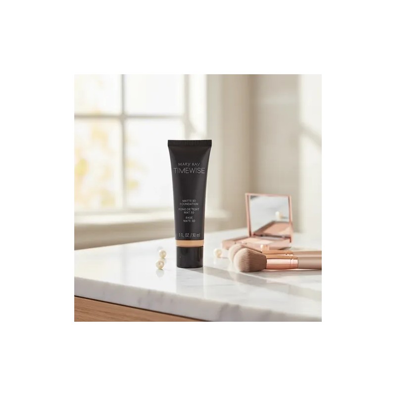 Maquillaje Líquido Timewise 3d® Con Acabado Mate, Piel Grasa