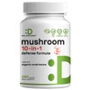 Organic Mushroom Supplement, 8,000mg Per Serving, 240 Veggie Capsules 10