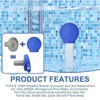 TUIBEIDAMAI Pool Inlet Nozzle, Pool Nozzle, Pool Outlet Nozzle Diameter