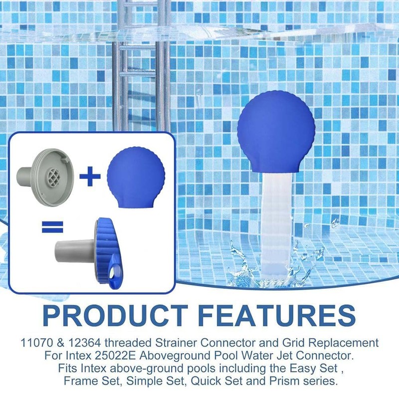 TUIBEIDAMAI Pool Inlet Nozzle, Pool Nozzle, Pool Outlet Nozzle Diameter