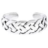 Windalf RHIANA 5mm Celtic Knot Toe Ring 925 Sterling Silver,
