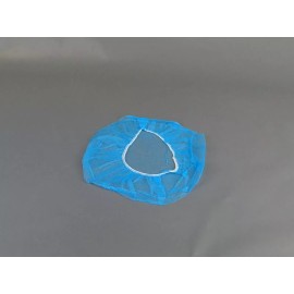 esm 2000Pcs Disposable Non Woven Hair Net Bouffant Cap Head Cover Blue