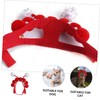 CORHAD Creative Cartoon Peking Cat Headgear with Tassel Comfortable Pet