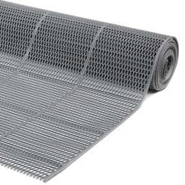 Drainage Flooring Mat, 3 x10 Ft 0.22'' Thick Pool Flooring Mat, Anti-Slip Anti-Slip Commercial Kitchen Mat, Ideal Entry Way Doormat for Home,Pools,Bathroom,Garden,Kitchen,Indoor Outdoor Wet Area