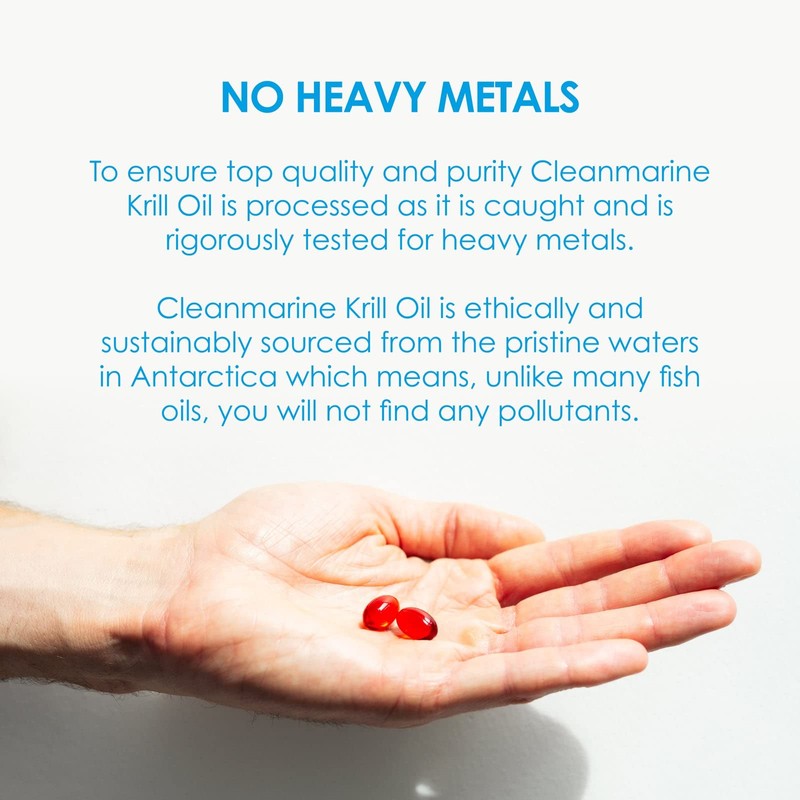 Cleanmarine Krill Oil – Packed with EPA & DHA –