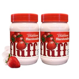 Fluff Marshmallow Spread, Delicious Strawberry Flavor, 7.5oz (Pack of 2)