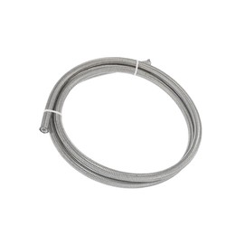 Motoforti AN4 1 Meter Braided PTFE Stainless Steel Car Oil Fuel Gas Line Hose Long-lasting