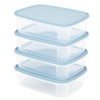 Shop4allsorts 16 x Food Storage Containers Lunch Snack Box Plastic
