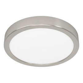 EGLO connect.z Smart Home LED Bathroom Ceiling Light Fueva 6-Z, Diameter 21 cm, ZigBee, App and Voice Control, Alexa, Light Colour (Warm White/Cold White), Dimmable, Ceiling Light Bathroom Silver