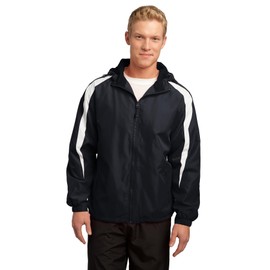 SPORT-TEK Unisex Fleece-Lined Colorblock Jacket