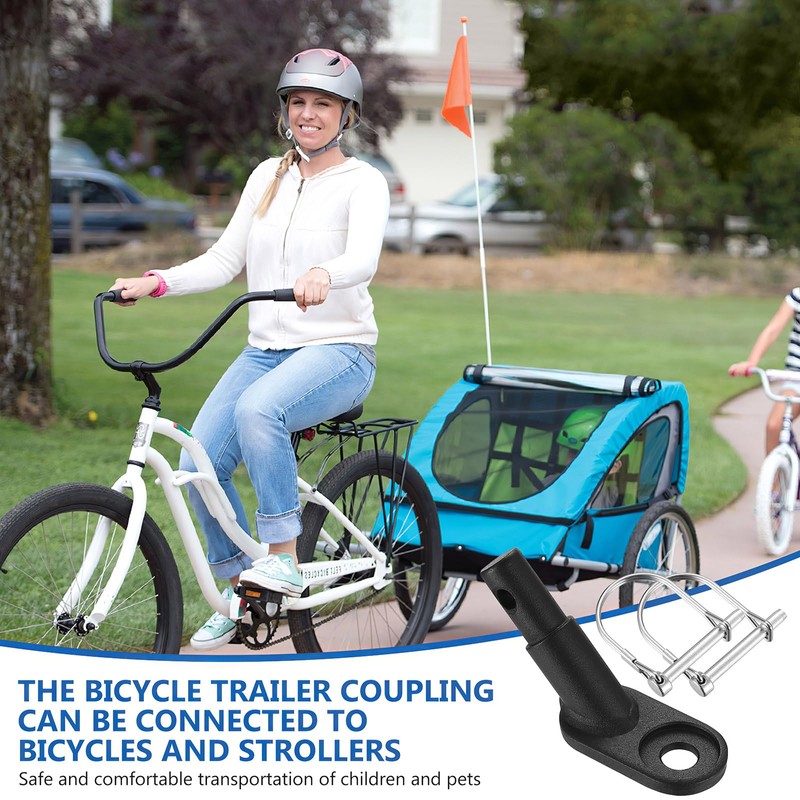 Bicycle Trailer Coupling, Bicycle Towing Hitch Bicycle, Universal Dog Trailer