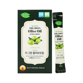 OTMARTFOOD The Green Olive Oil 10g x 14 packets x 10