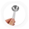GLEAVI 4pcs Measuring Spoons: Stainless Steel 20ml/4 TSP Measuring Spoon