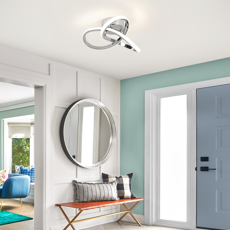 CANEOE Hallway Ceiling Light Modern Led Ceiling Light Fixtures,4500K Daylight