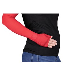 Lymphedivas Red Medical Graduated Compression Gauntlet for Lymphedema (20-30 mmHg Medium)