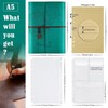 OMEYA Leather Journal Notebook, Refillable Writing Journal Diary Planner，Gifts For
