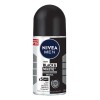 Antitranspirante En Roll On Nivea Men Black & White Invisible